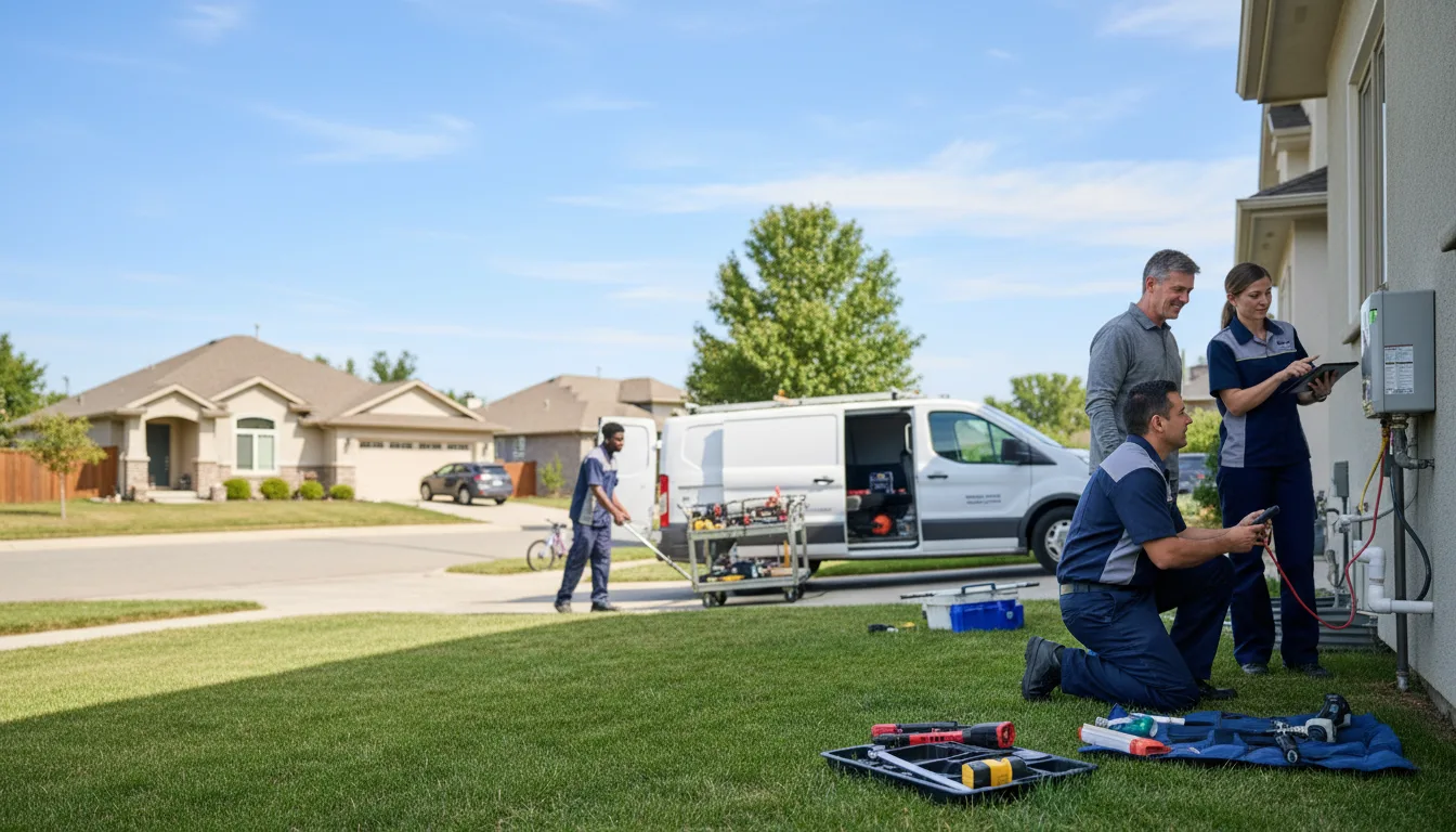 Tankless water heater service in Piercy, CA